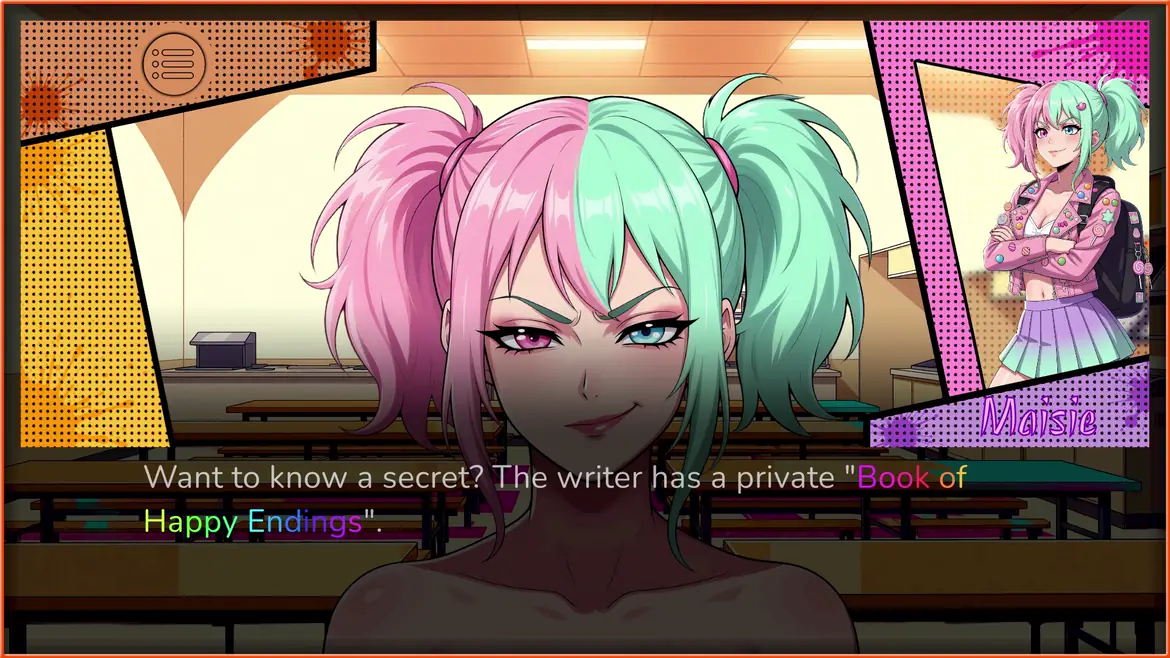 Screenshot: character scene